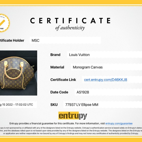 Louis Vuitton Ellipse MM Satchel - Picture 3 of 8